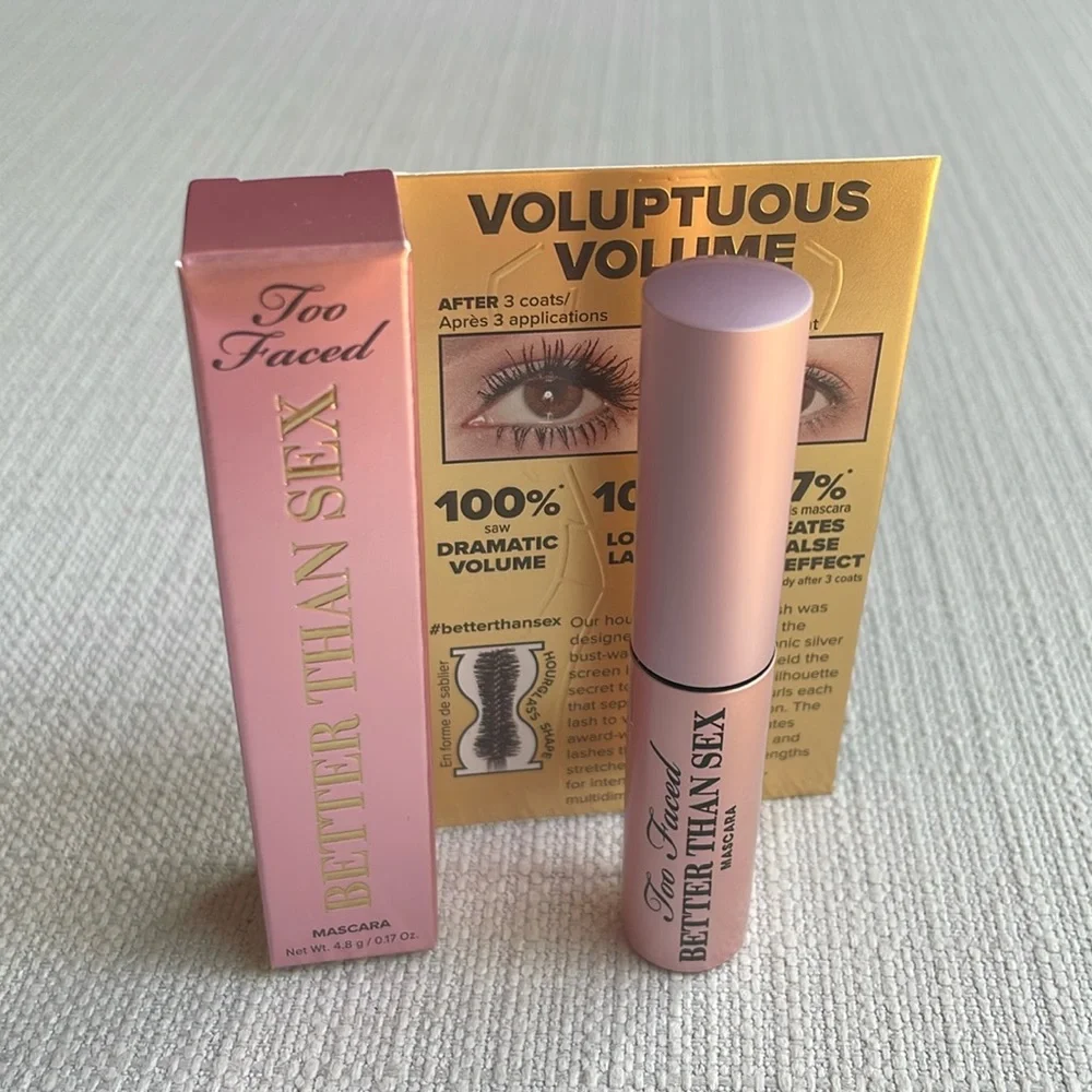 Too faced better than sex mascara mini new in box
